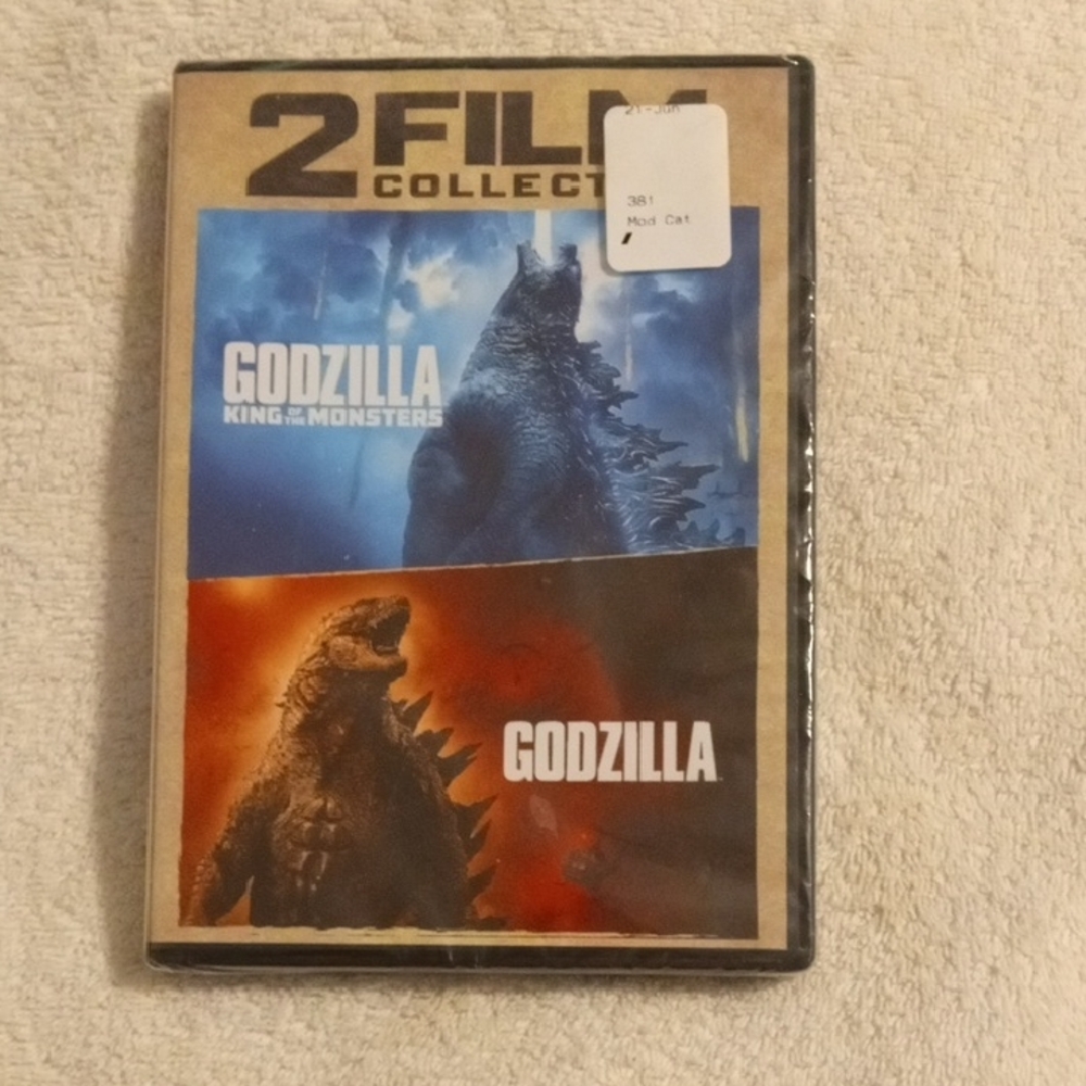 💥 2 Film Collection: Godzilla DVD